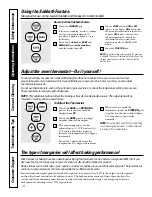 Preview for 18 page of GE JBP81TLWW Owner'S Manual