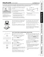 Preview for 21 page of GE JGB910  and Owner'S Manual & Installation Instructions