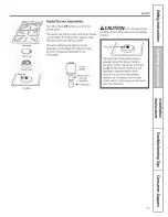 Preview for 27 page of GE JGBP36DEMBB Owner'S Manual & Installation Instructions