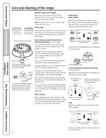 Preview for 28 page of GE JGBP36DEMBB Owner'S Manual & Installation Instructions