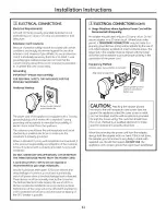 Preview for 41 page of GE JGBP36DEMBB Owner'S Manual & Installation Instructions