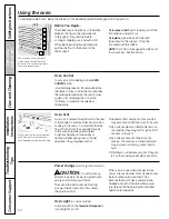 Preview for 12 page of GE JGBS17PEKWW Owner'S Manual & Installation Instructions