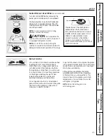 Preview for 21 page of GE JGBS17PEKWW Owner'S Manual & Installation Instructions