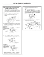 Preview for 44 page of GE JVM7195 Installation Instructions Manual