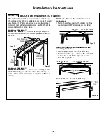 Preview for 12 page of GE Monogram ZBD0700 Installation Instructions Manual