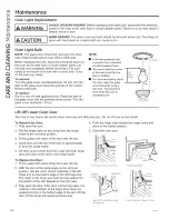 Preview for 24 page of GE PGB950SEF1SS Owner'S Manual