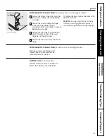 Preview for 11 page of GE Profile FUM13 Owners And Installation Manual