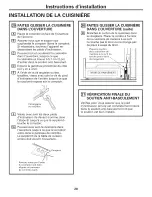 Preview for 28 page of GE Profile P2S975 Installation Instructions Manual