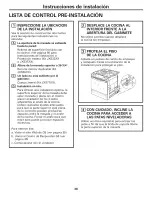 Preview for 38 page of GE Profile P2S975 Installation Instructions Manual