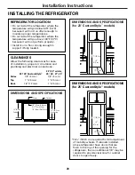 Preview for 28 page of GE Profile PSC23MSTSS Owner'S Manual And Installation Manual