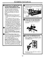 Preview for 29 page of GE Profile PSC23MSTSS Owner'S Manual And Installation Manual