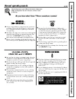 Preview for 35 page of GE Profile PSC23MSTSS Owner'S Manual And Installation Manual