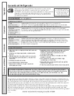 Preview for 126 page of GE Profile PSCF3RGX Owner'S Manual And Installation