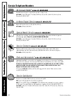 Preview for 88 page of GE Profile TFX26PPD Owner'S Manual