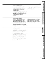 Preview for 17 page of GE PSHS6TGXSS - Profile 26' Dispenser... Owner'S Manual And Installation Manual