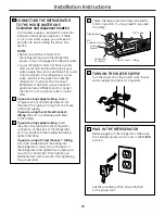 Preview for 29 page of GE PSHS6TGXSS - Profile 26' Dispenser... Owner'S Manual And Installation Manual