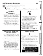 Preview for 121 page of GE PSHS6TGXSS - Profile 26' Dispenser... Owner'S Manual And Installation Manual