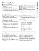 Preview for 17 page of GE PT7800DH2BB Owner'S Manual