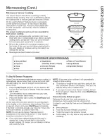 Preview for 19 page of GE PT7800DH2BB Owner'S Manual