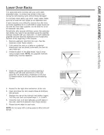 Preview for 27 page of GE PT7800DH2BB Owner'S Manual