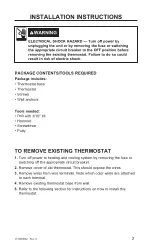 Preview for 3 page of GE RAK190V Installation Instructions Manual