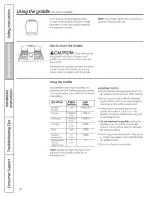 Preview for 10 page of GE RGB745 Owner'S Manual & Installation Instructions