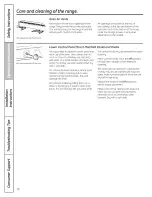 Preview for 30 page of GE RGB745 Owner'S Manual & Installation Instructions