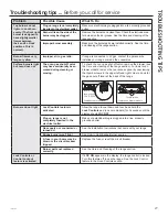 Preview for 27 page of GE RGB790DETBB Owner'S Manual