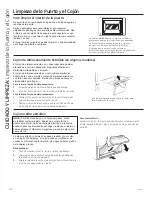 Preview for 50 page of GE RGB790DETBB Owner'S Manual