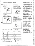 Preview for 5 page of GE WWA8320G Use And Care Manual