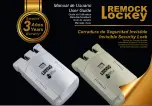 ‎Grupo Gescasi Remock Lockey RL User Manual preview