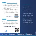 Preview for 2 page of H2flow levelsmart Quick Start Manual