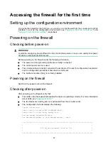 Preview for 29 page of H3C SecPath F5030 Installation Manual