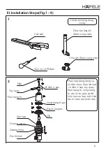 Preview for 11 page of Häfele KYOTO Installation Manual