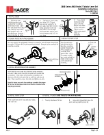 Preview for 2 page of hager 3600 Series Installation Instructions Manual