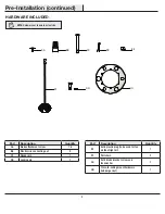 Preview for 4 page of HAMPTON BAY 91171 Use And Care Manual