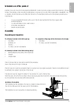 Preview for 3 page of Handicare SystemRoMedic EvaDrive Instructions For Use Manual