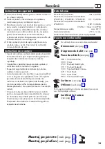 Preview for 19 page of Hans Grohe Raindance S 240 1jet PowderRain 27607 Series Instructions For Use/Assembly Instructions