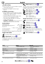 Preview for 4 page of Hans Grohe Talis M52 220 2jet 73863 Series Instructions For Use/Assembly Instructions