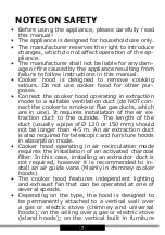 Preview for 7 page of Hansa OKC654T Operating Instructions Manual