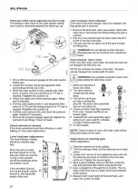 Preview for 36 page of Hardi ALPHA 2000 Instruction Book