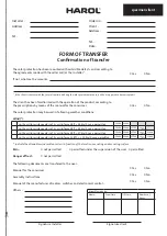 Preview for 17 page of Harol SL400 Installation & Operation Manual