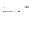 IBM CFFh Installation And User Manual preview