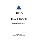 Preview for 1 page of Ice Torus 126 Operator'S Manual