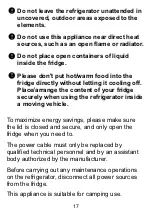 Preview for 20 page of Iceco VL Series Manual