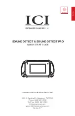 ICI SOUND DETECT Quick Start Manual preview