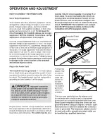 Preview for 16 page of ICON Health & Fitness PRO-FORM PRO 2500 User Manual