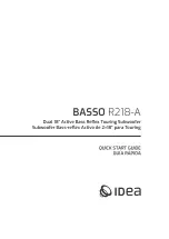 Idea BASSO R218-A Quick Start Manual preview