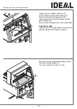 Preview for 33 page of IDEAL 4860 Operating Instructions Manual