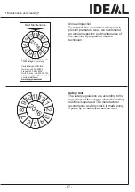 Preview for 37 page of IDEAL 4860 Operating Instructions Manual